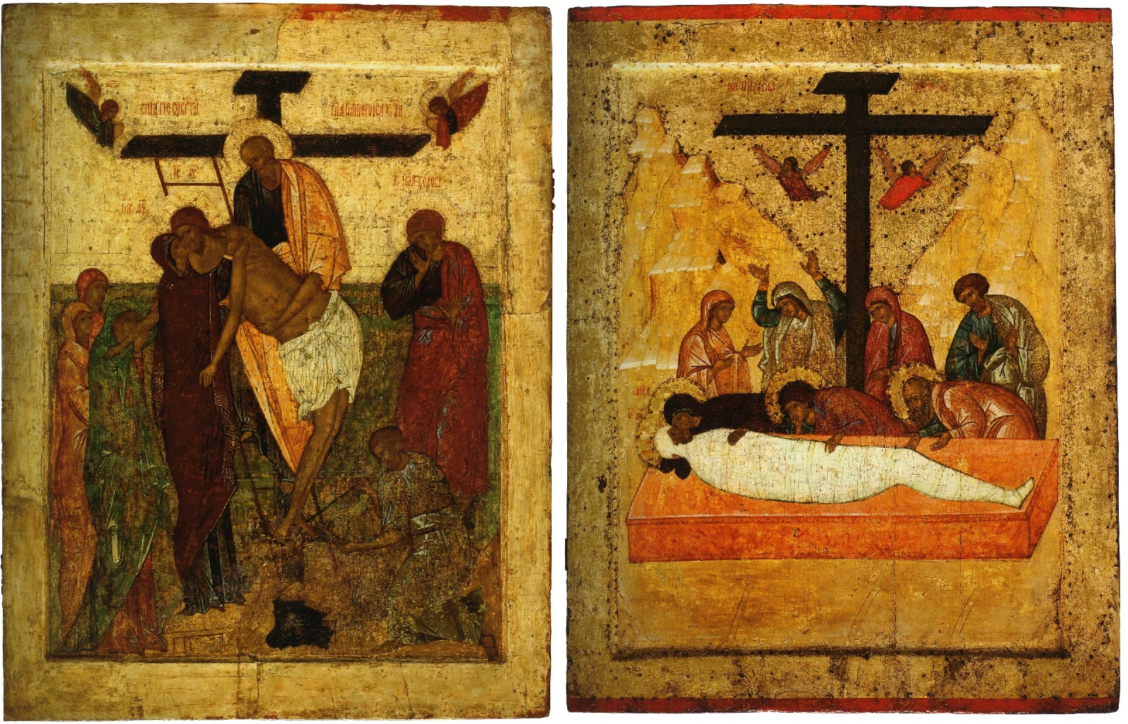 Кирилло-Белозерский монастырь 91 Снятие со Креста и Положение во